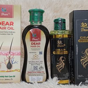 হেয়ার অয়েল এবং হেয়ার ক্লিনজার কম্বো প্যাক