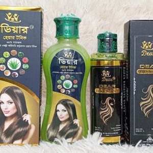 ডিয়ার হেয়ার টনিক + ক্লিনজার কম্বো প্যাক