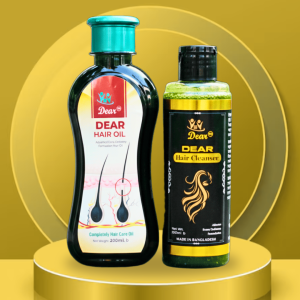 চুল পড়া + নতুন চুল গজানোর কম্বো প্যাক